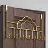 Luxury Golden Over Door Hook Rack