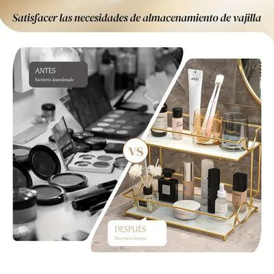 Storage Shelf Countertop Cosmetic Organizer