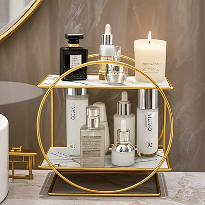 Cosmetics Storage Holder  Makeup Organizer Home Skin Care Products Dresser Bathroom