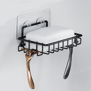 Bathroom Shelves 3-Pack Basket with Soap Dish Holder