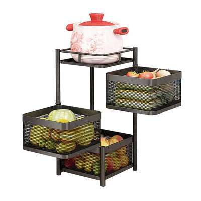 Multipurpose Counter Top Vegetable Metal Trolley By DEKORZO