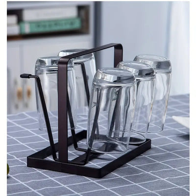 Coffee Mug Holder Stand Water Glass Drying Rack Shelf