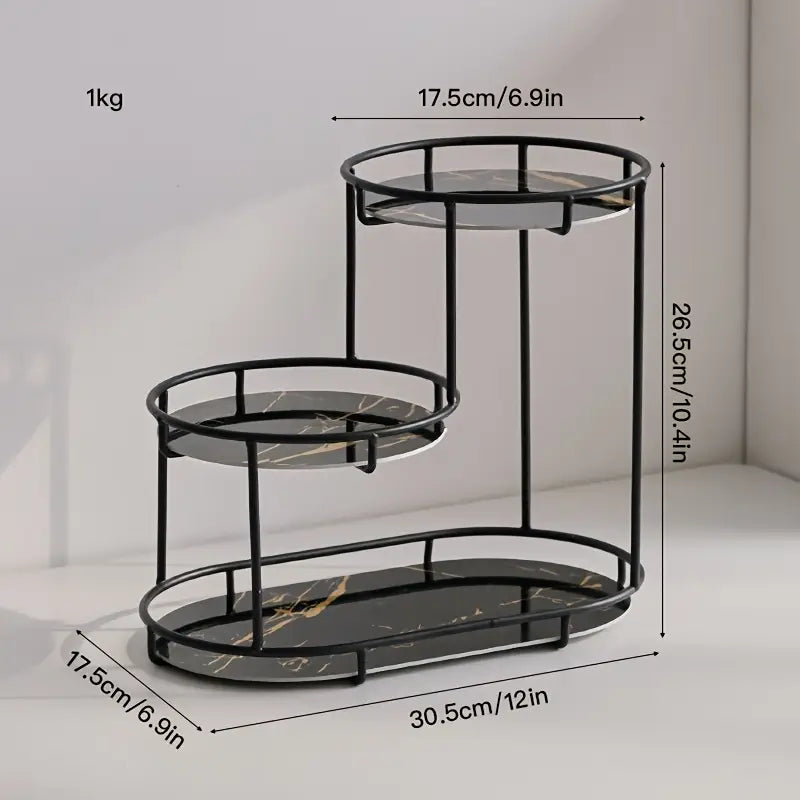 3-Tier makeup organizer