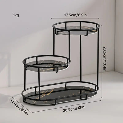 3-Tier makeup organizer