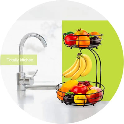 Fruit Basket Stand Fruit Holder for Kitchen Home Dining Table Living Room