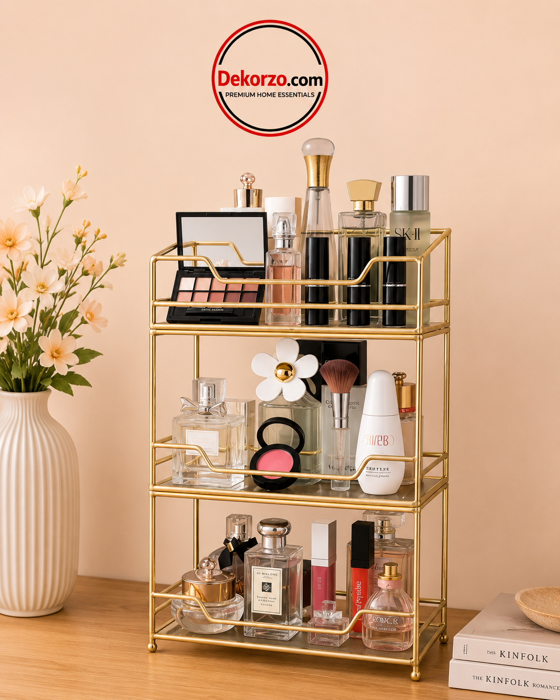 Dressing Table Bathroom Sink Item Storage Rack