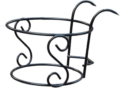 Metal Plant Frame Round European Flower Shelf Balcony Rack Display