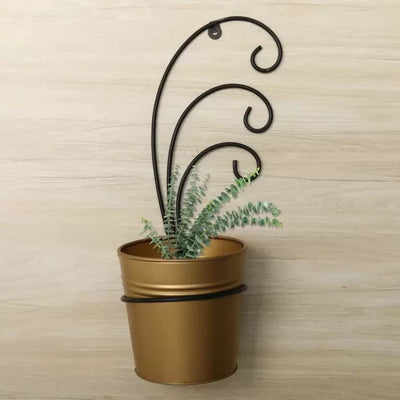 Iron shapped  Plant  only stand