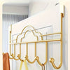 Luxury Golden Over Door Hook Rack