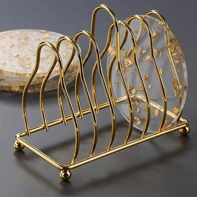 Geometric Multifunctional Shelf Kitchen Dining Plate Dish Rack