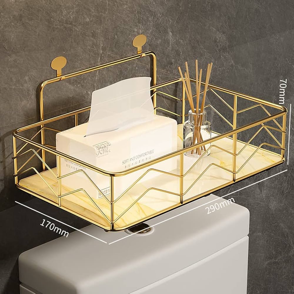 Wall Mounted Bathroom Wall Storage Rack