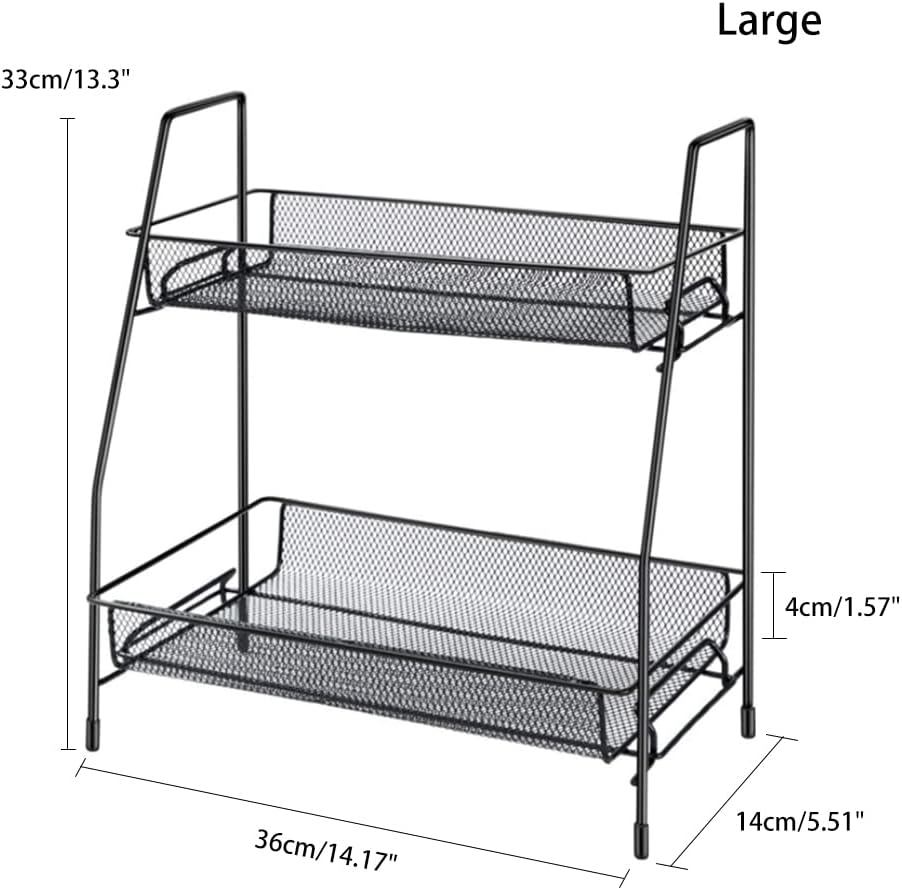 2-Tier Multipurpose  Rack Organizer