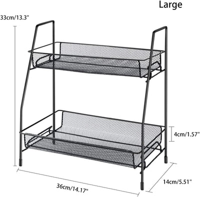 2-Tier Multipurpose  Rack Organizer