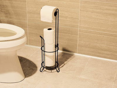 Toilet Paper Stand and Dispenser, Toilet Paper Roll Holder Stand
