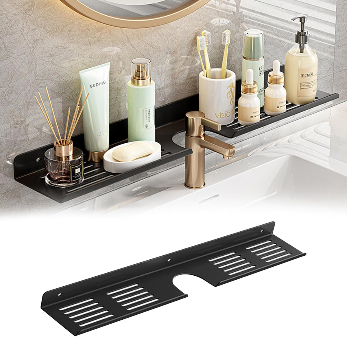 Stainless Steel Sink Storage Shelf