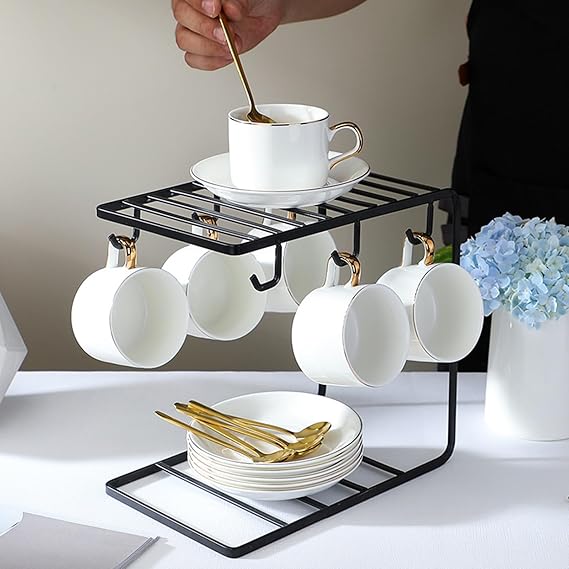 Modern Kitchen Mug Organizer