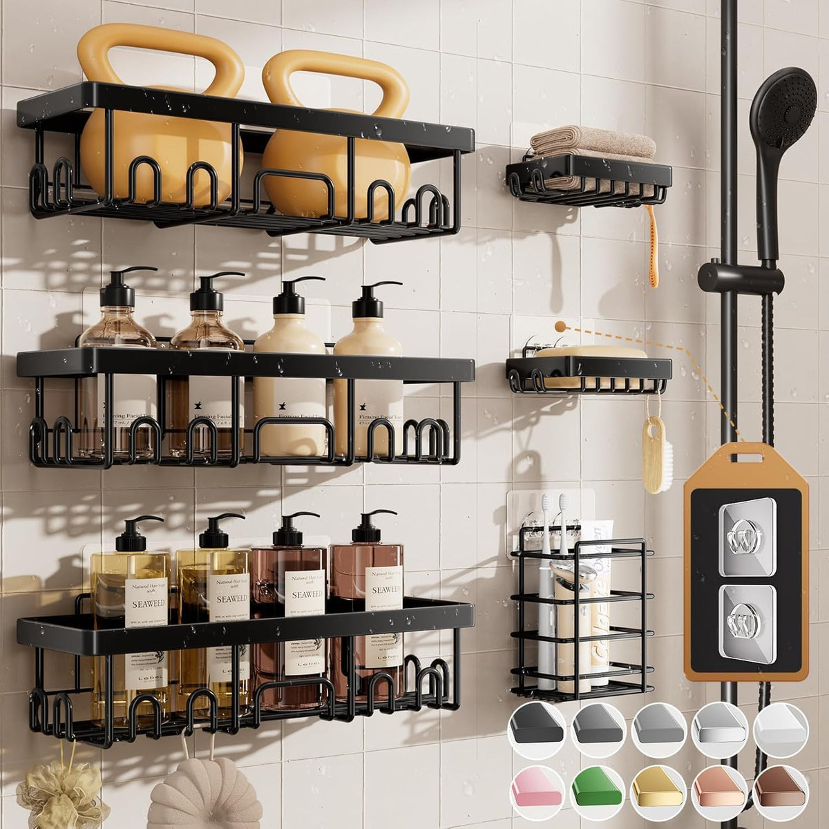 Bathroom Organizers and Storage Shelves