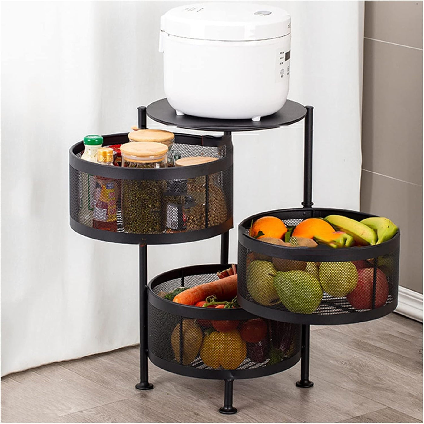 Vegetable Rack Shelf Organizer Storage Under Shelf
