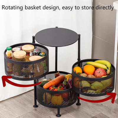 Vegetable Rack Shelf Organizer Storage Under Shelf