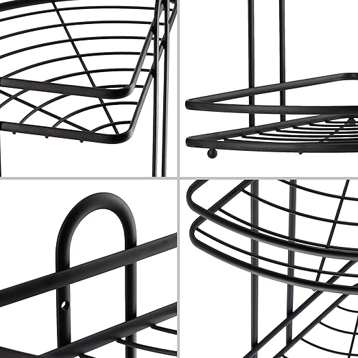 Steel Corner Shelf Bathroom Shower Basket Shower Shelf