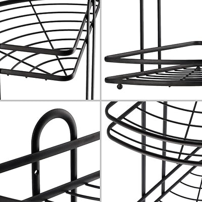 Steel Corner Shelf Bathroom Shower Basket Shower Shelf