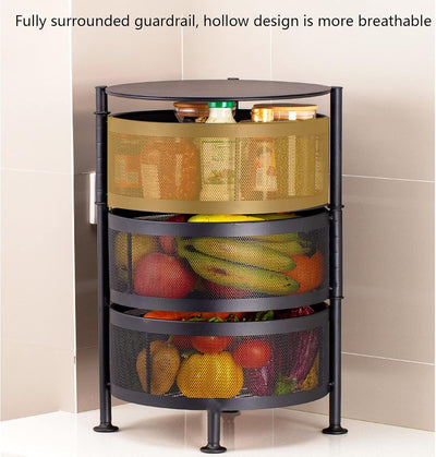 Vegetable Rack Shelf Organizer Storage Under Shelf