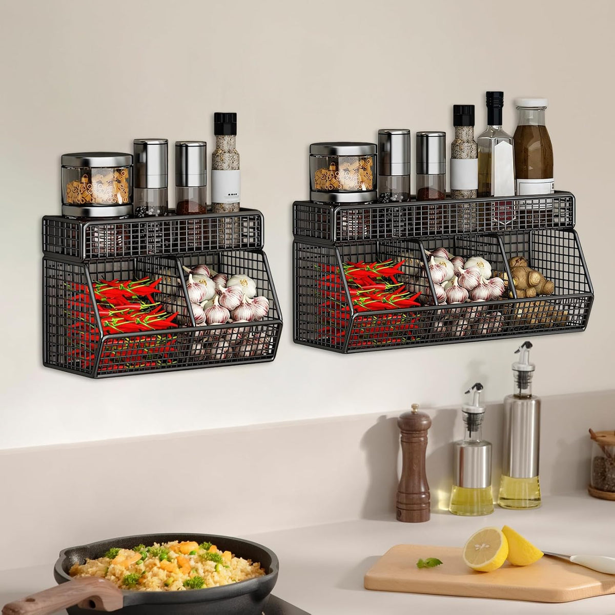 Multi-Purpose Metal Storage Rack