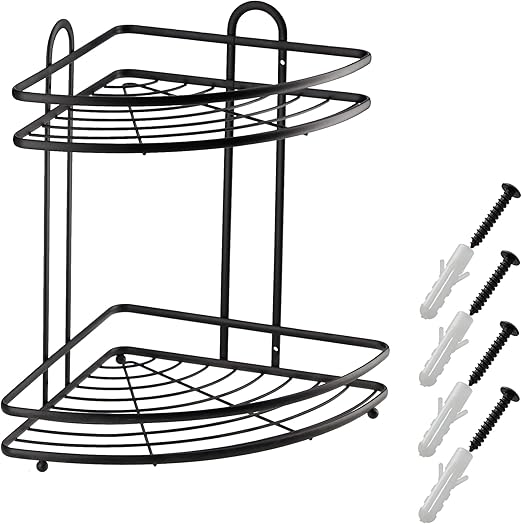 Steel Corner Shelf Bathroom Shower Basket Shower Shelf