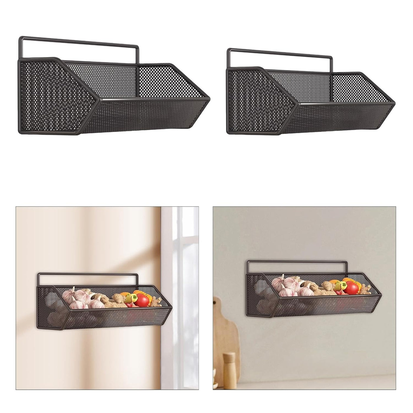 Double Layer Storage Basket