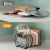 Premium Metal Plate Organizer Rack