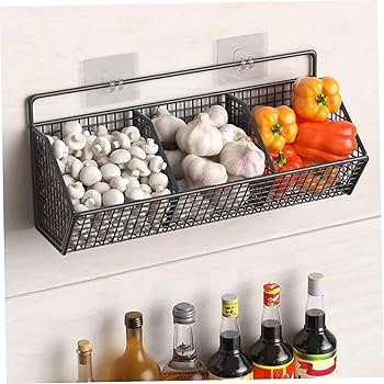Multi-Purpose Metal Spice Basket for Home Kitchen Use