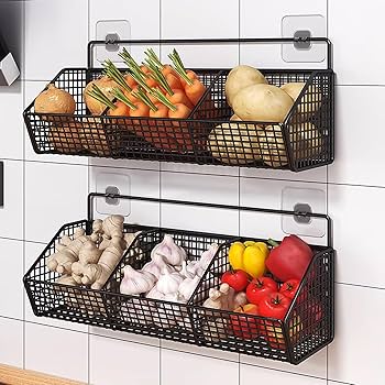 Multi-Purpose Metal Spice Basket for Home Kitchen Use