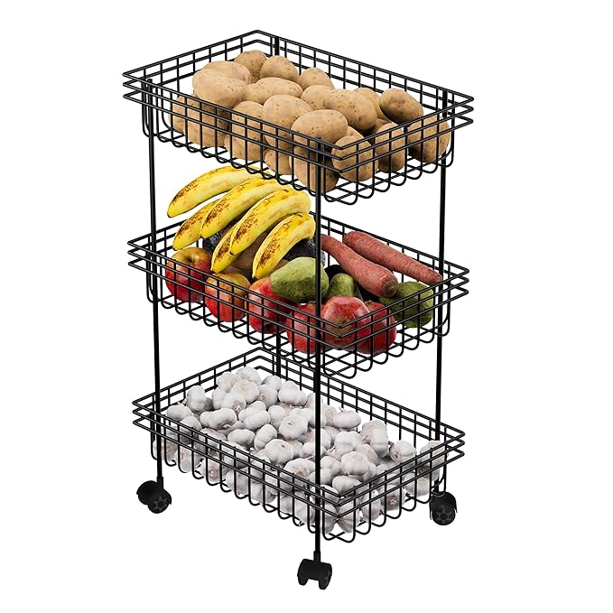 Multipurpose Fruits & Vegetable Stand/Kitchen Trolley
