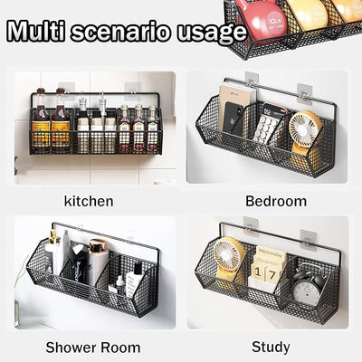 Multi-Purpose Metal Spice Basket for Home Kitchen Use