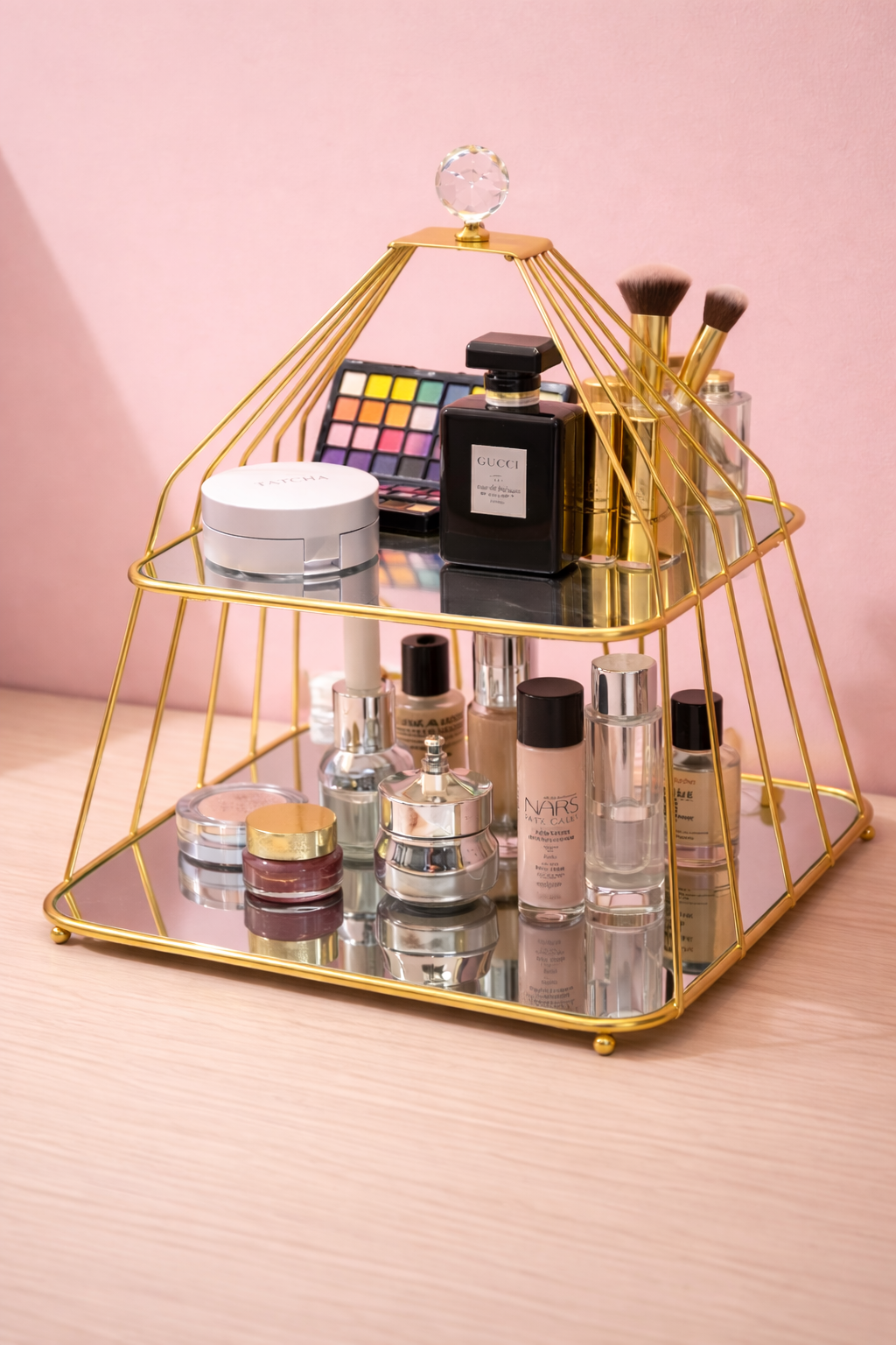Dressing Table Organizer Makeup Rack
