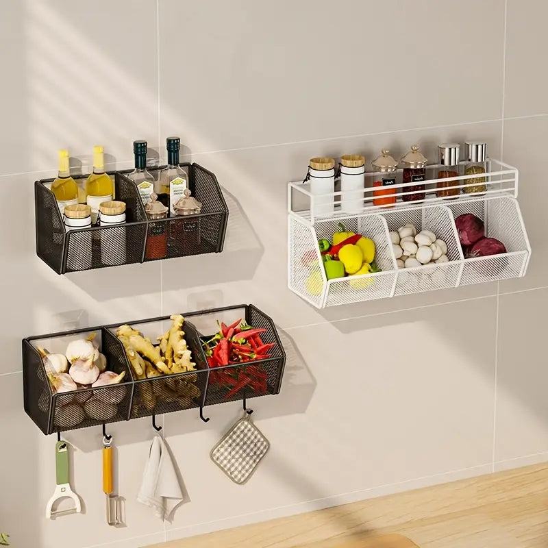 Multipurpose Vegetable and Fruit Storage Rack, for Kitchen