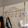 Luxury Golden Over Door Hook Rack