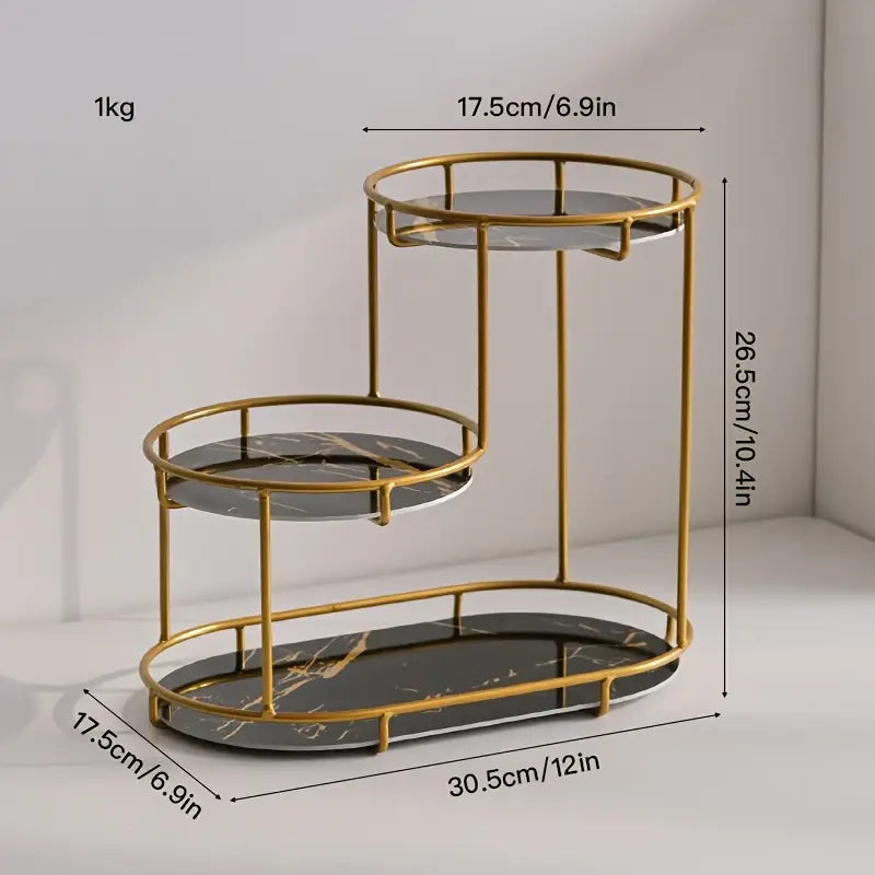 3-Tier makeup organizer