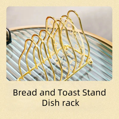 Geometric Multifunctional Shelf Kitchen Dining Plate Dish Rack