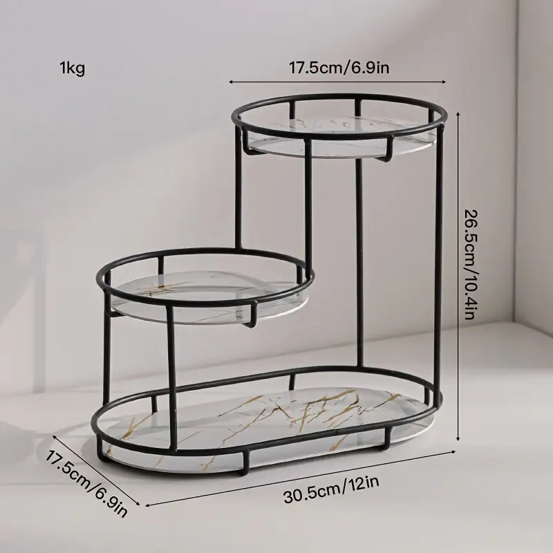 3-Tier makeup organizer