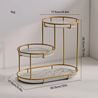 3-Tier makeup organizer