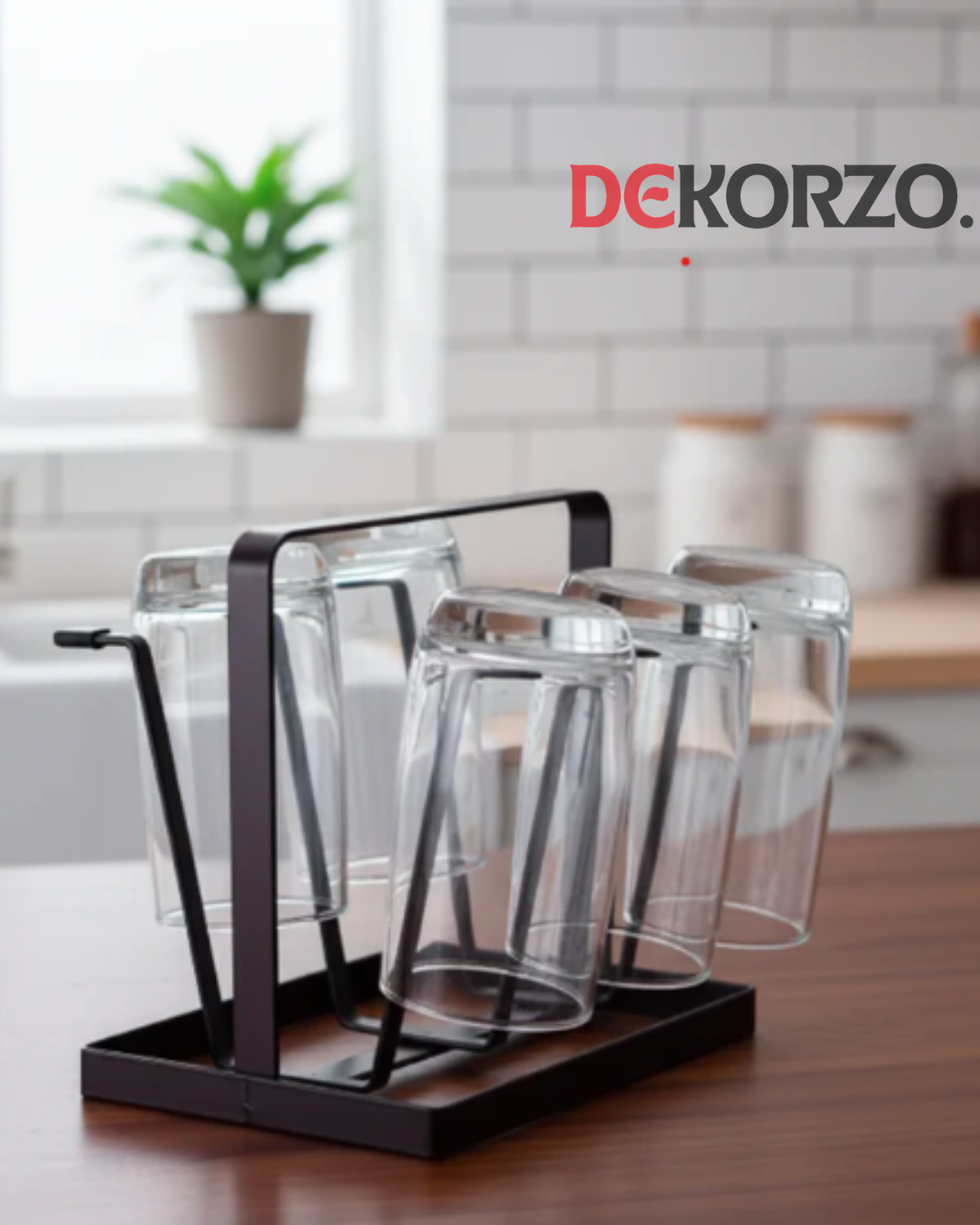Coffee Mug Holder Stand Water Glass Drying Rack Shelf