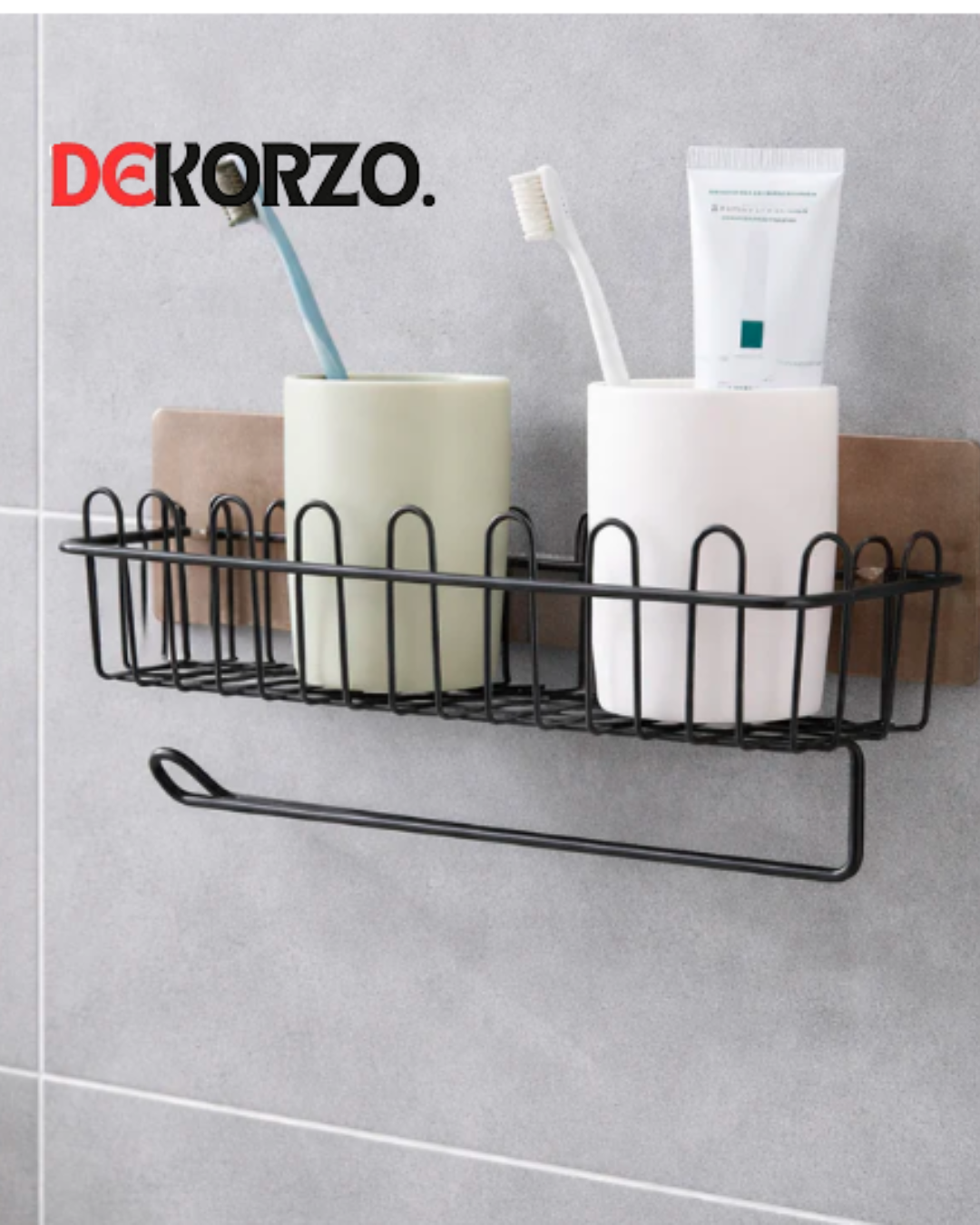 Wall Mount Storage Rack Bathroom Rack