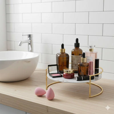 Makeup Organizer Tray For Cosmatics