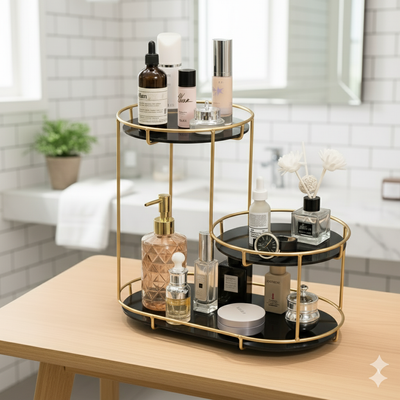 3-Tier makeup organizer
