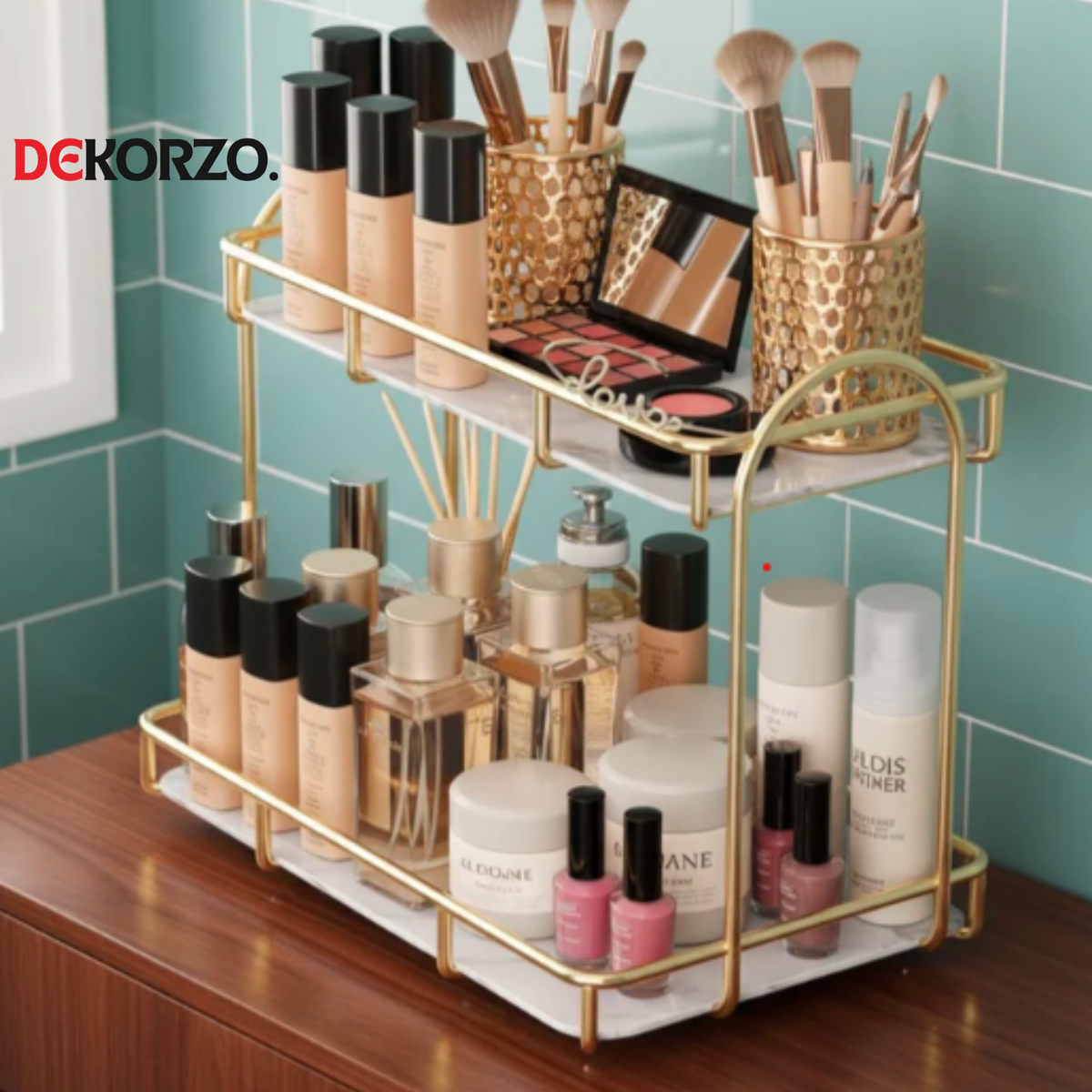 2 Tier Makeup Organizer