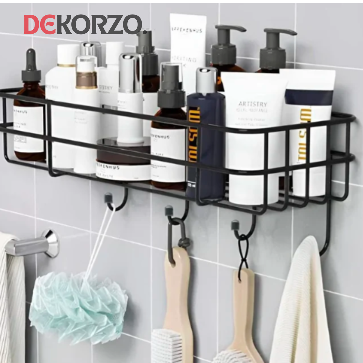 Multipurpose Bathroom Shelf