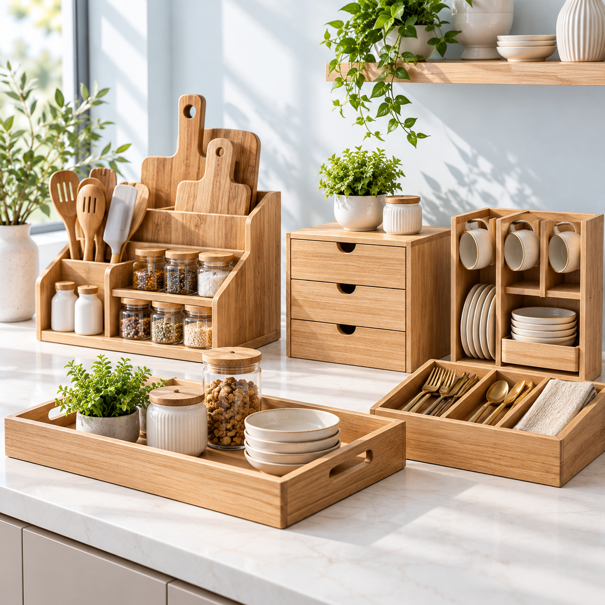 WOODEN ORGANIZERS