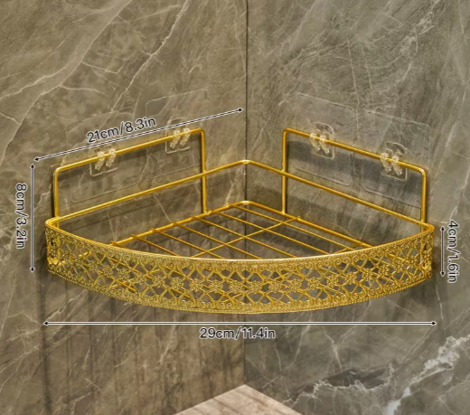 Luxury  Bathroom Corner Organizer Rack