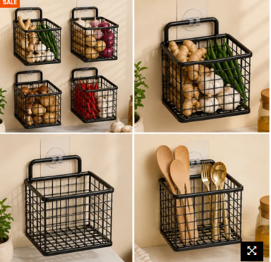Round Wall Mounted Basket